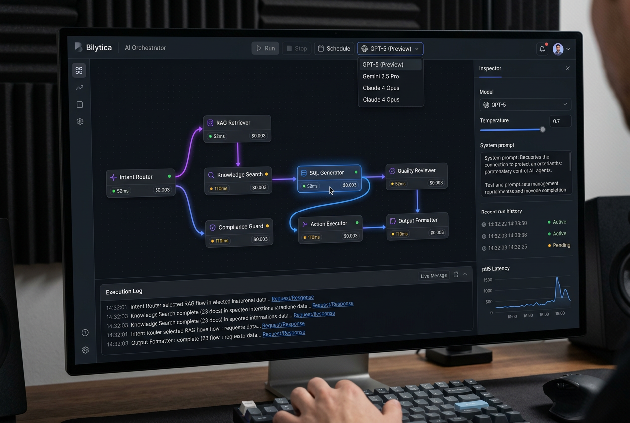 Multi-Agent AI Orchestration Platform
